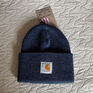 Carhartt Dark Blue Knit Beanie